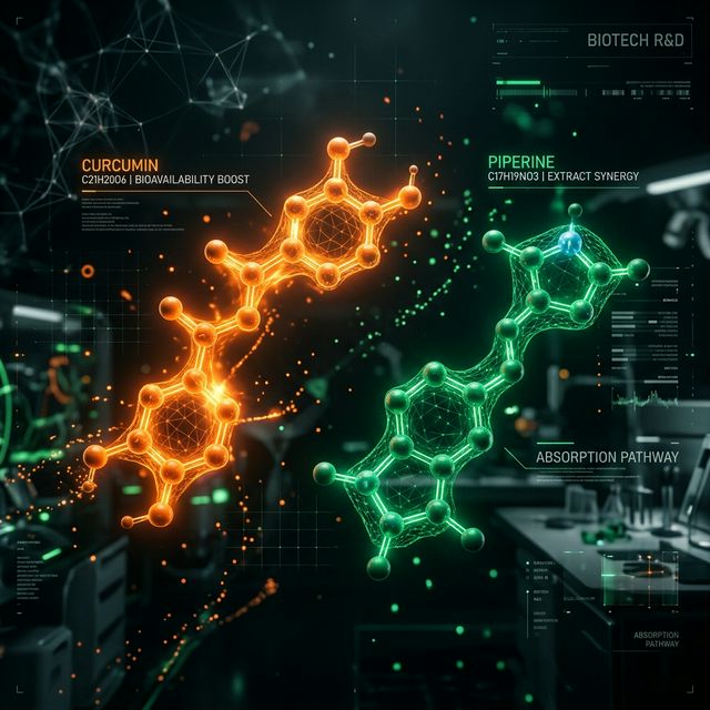 The Piperine Multiplier: Overcoming Curcumin's 7.4x Liver Degradation Problem