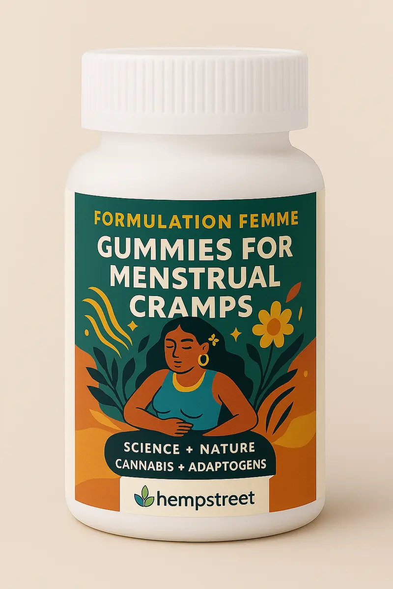 HempStreet Formulation Femme gummies visual for ANVISA case study